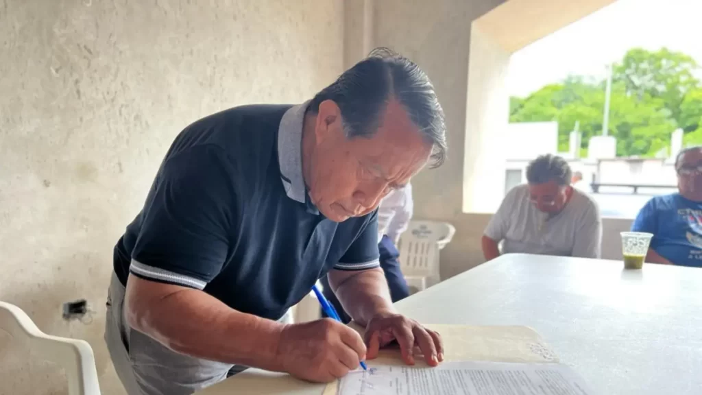 11082023 02 Entrega recepcion en el Ejido Aaron Merino