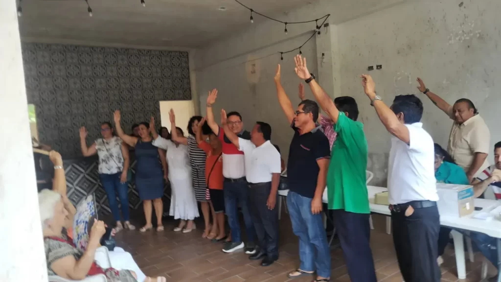 Elección de nueva dirigencia en el Ejido Aarón Merino Fernández 28082023 02 Eligen nueva dirigencia en el Ejido Aaron Merino Fernandez