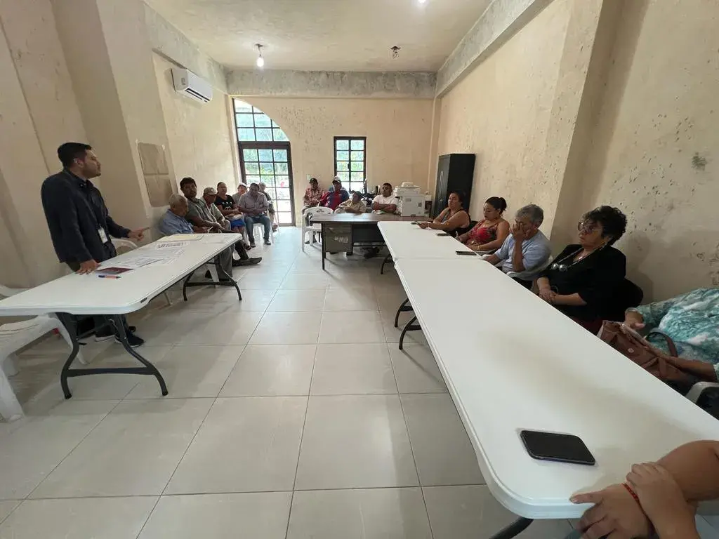 Los ejidatarios participaron este sábado en el taller sobre derecho agrario, impartido por la Procuraduría Agraria (PA)