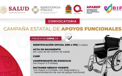 Invitación a registrarse en programa de apoyos funcionales en Quintana Roo