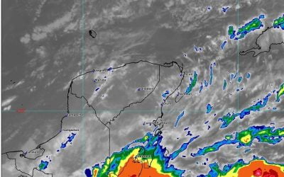 Continuarán las lluvias en el sur de Quintana Roo