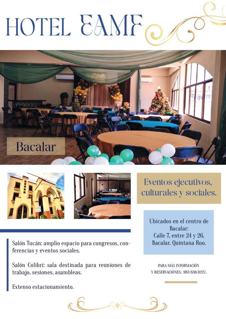 El Ejido Aarón Merino Fernández ofrece el servicio de renta de salones hotel page 0001